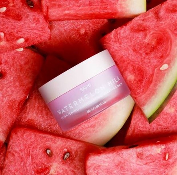 SASHI Watermelon Milk Sleeping Mask