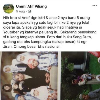 ini sosok mantan sitri kedua ayah Atta Halilintar