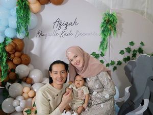 Keseruan Cut Meyriska dan Roger Danuarta Jadi Orang Tua