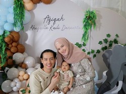 Roger Danuarta dan Cut Meyriska Nikmati Peran Jadi Orang Tua