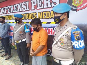 Polisi Tembak Mati Begal Pembacok Pemotor di Medan