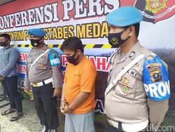 Polisi Tembak Mati Begal Pembacok Pemotor di Medan