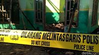 Foto-foto TKP Suami Bakar Diri-Keluarga di Pekalongan