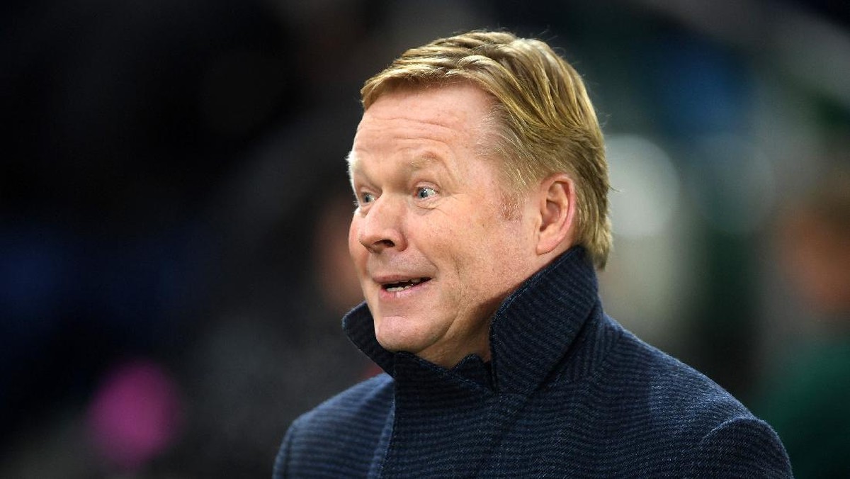 Ronald Koeman heran dengan orang-orang yang berbicara dengan penampilan Barcelona. (Foto: Getty Images/Mike Hewitt)