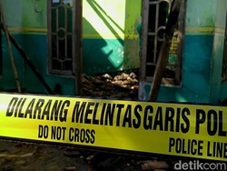 Digaris Polisi, Ini Penampakan TKP Tempat Suami Nekat Bakar Diri-Keluarga