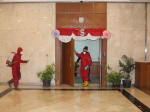 Kantor Anies Diminta Tutup Sementara, Pemprov DKI: Kami Sudah Sterilisasi Kantor Anies Diminta Tutup Sementara, Pemprov DKI: Kami Sudah Sterilisasi