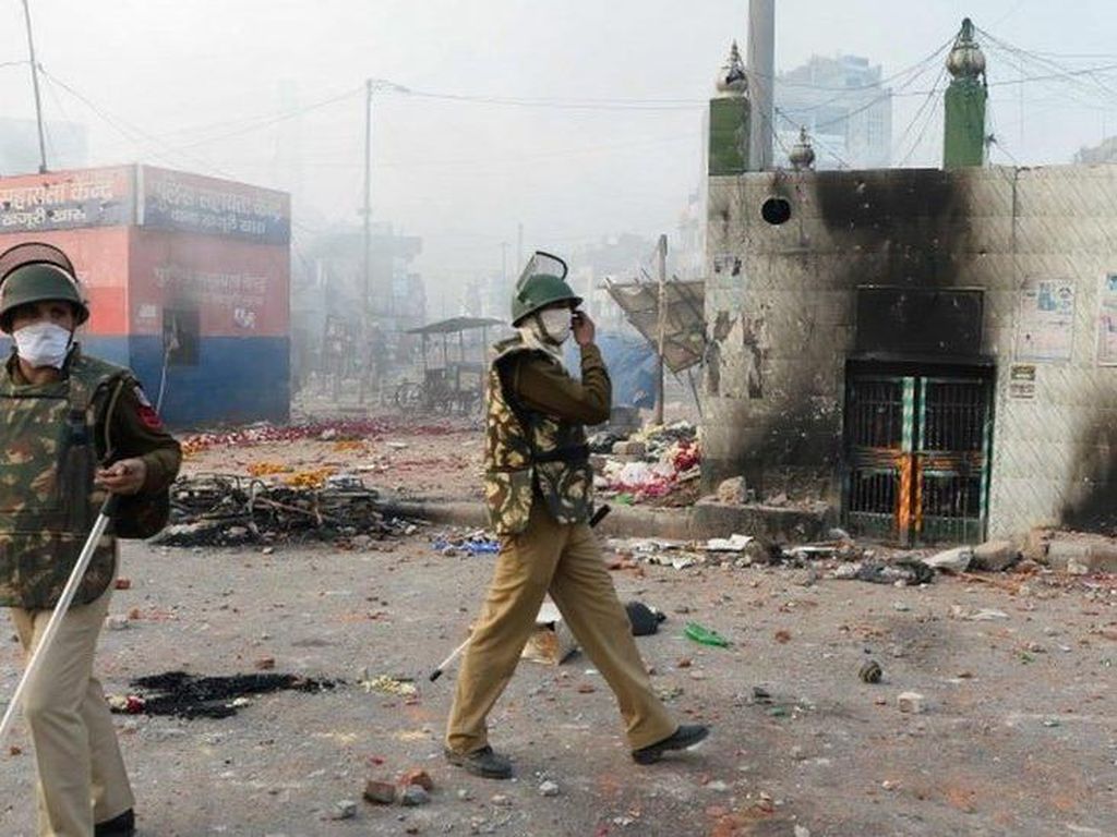 Polisi India Dituduh Langgar HAM dalam Kerusuhan Bernuansa Agama Polisi India Dituduh Langgar HAM dalam Kerusuhan Bernuansa Agama