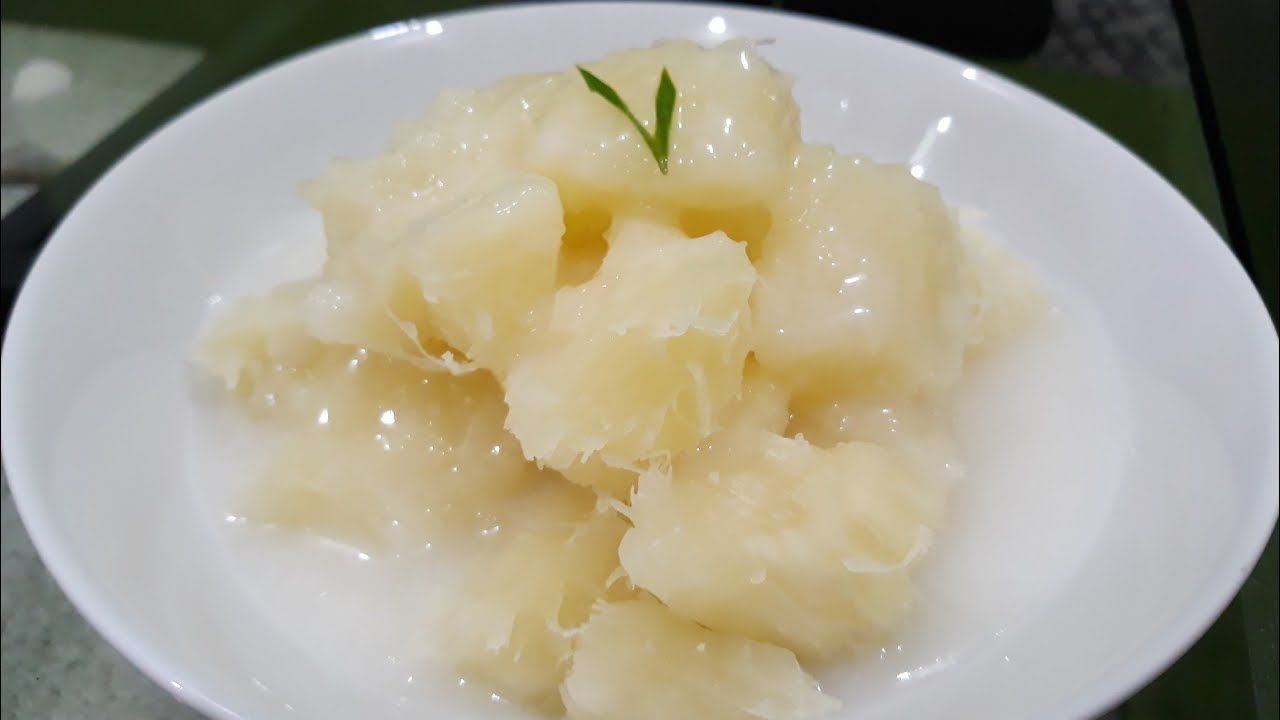 singkong thailand kuah susu yang nikmat