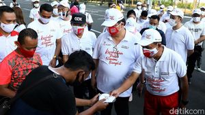 Ada Aksi Bagikan Masker untuk Cegah Corona di GBK