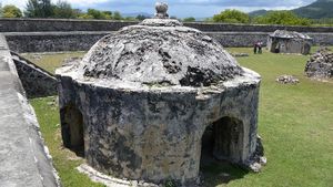 Foto Situs Benteng Indra Patra di Aceh Menanti untuk Diperbaiki