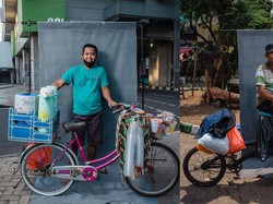 Terpopuler Sepekan: Fotografer Sulap Sepeda Pedagang Jadi Sekeren Brompton