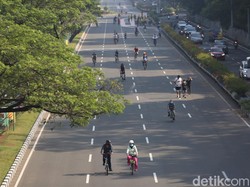 DKI Terapkan PSBB Total, 10 Titik Kawasan Khusus Sepeda Ditiadakan Besok