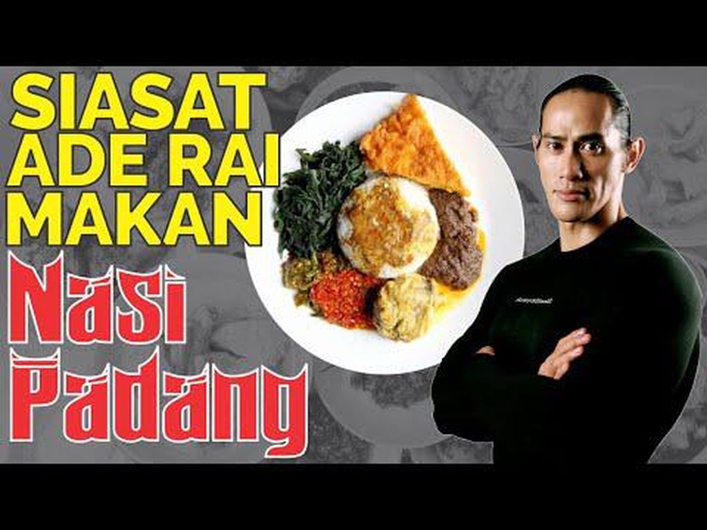 Ini Siasat Ade Rai Makan Nasi Padang dengan Cara Sehat Ini Siasat Ade Rai Makan Nasi Padang dengan Cara Sehat
