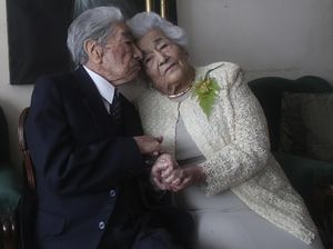 Berusia 110 dan 105 Tahun, Pasangan Ini Jadi Suami-Istri Tertua di Dunia