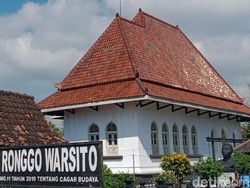 Jutaan Kelelawar Padati Makam Raden Ngabehi Ronggowarsito