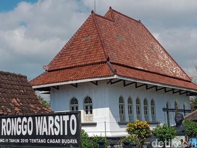 Foto: Saat Jutaan Kelelawar Padati Makam Ronggowarsito