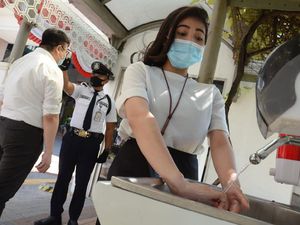 Perangi COVID-19, Gerakan Cuci Tangan Terus Digencarkan