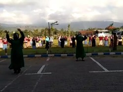 Ini yang Dilakukan Santri Ponpes Darussalam Banyuwangi Saat Karantina Wilayah