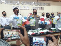 6,5 Kg Sabu Malaysia yang Gagal Diselundupkan Dibungkus Kotak Kemasan Susu