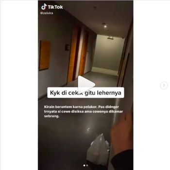 Viral video jeritan wanita disiksa di hotel