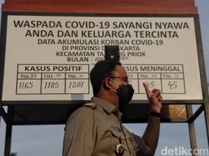 Anies: Pakai Masker Tak Nyaman, Lebih Tak Nyaman Dirawat karena Corona