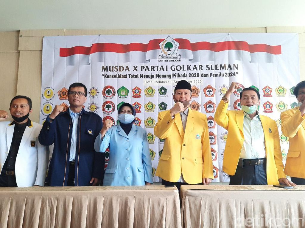 Golkar-NasDem-PKS Usung Wakil Bupati Petahana di Pilkada Sleman