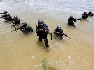 Intip Latihan Pemeliharaan Prajurit Batalyon Raider