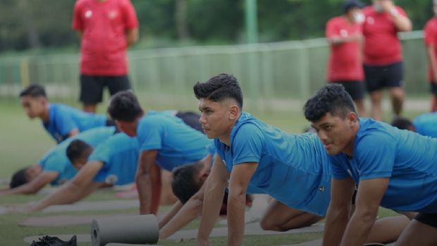 Latihan Perdana Timnas Indonesia U-19 di Kroasia