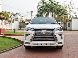 Penampakan Fortuner yang Dimodifikasi Semirip Mobil Lexus Prabowo