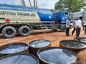 Polisi Tetapkan 4 Tersangka Kasus Pengoplosan 50 Ribu Liter BBM di Jambi