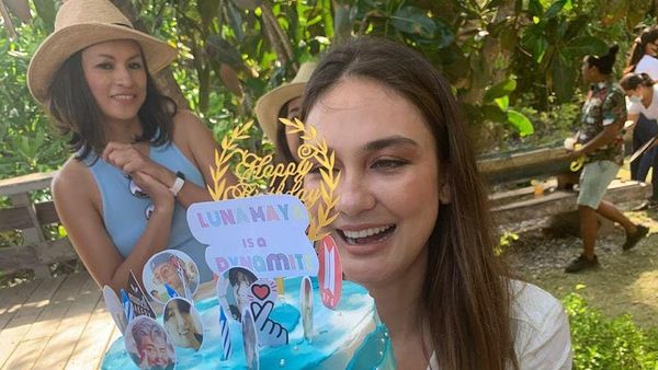 7 Potret Kemeriahan Pesta Ulang Tahun Luna Maya di Bali