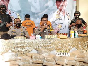 Polres Tangerang Sita 200 Kg Ganja dari Aceh, 2 Pelaku Ditangkap