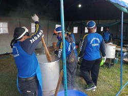 Merasa Tak Dihargai, Relawan Dapur Umum Ponpes Darussalam Ancam Keluar