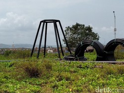 KJA Offshore Senilai Miliaran Rupiah Terbengkalai di Pangandaran