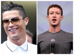 Zuckerberg dan Ronaldo Banyak Kesamaan Kecuali Kekayaan