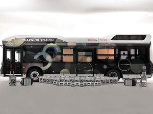 Toyota-Honda Akur Garap Bus Hidrogen Jadi Powerbank
