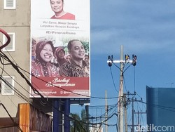 Kata Risma soal Baliho Dirinya dengan Eri Cahyadi Jelang Pilwali