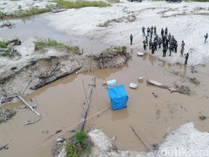 400 Penambang Emas Ilegal di Cagar Alam Mandor Kalbar Diamankan