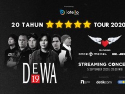 Cuma di detikcom! Streaming Konser Dewa 19 feat Once & Dul Jaelani