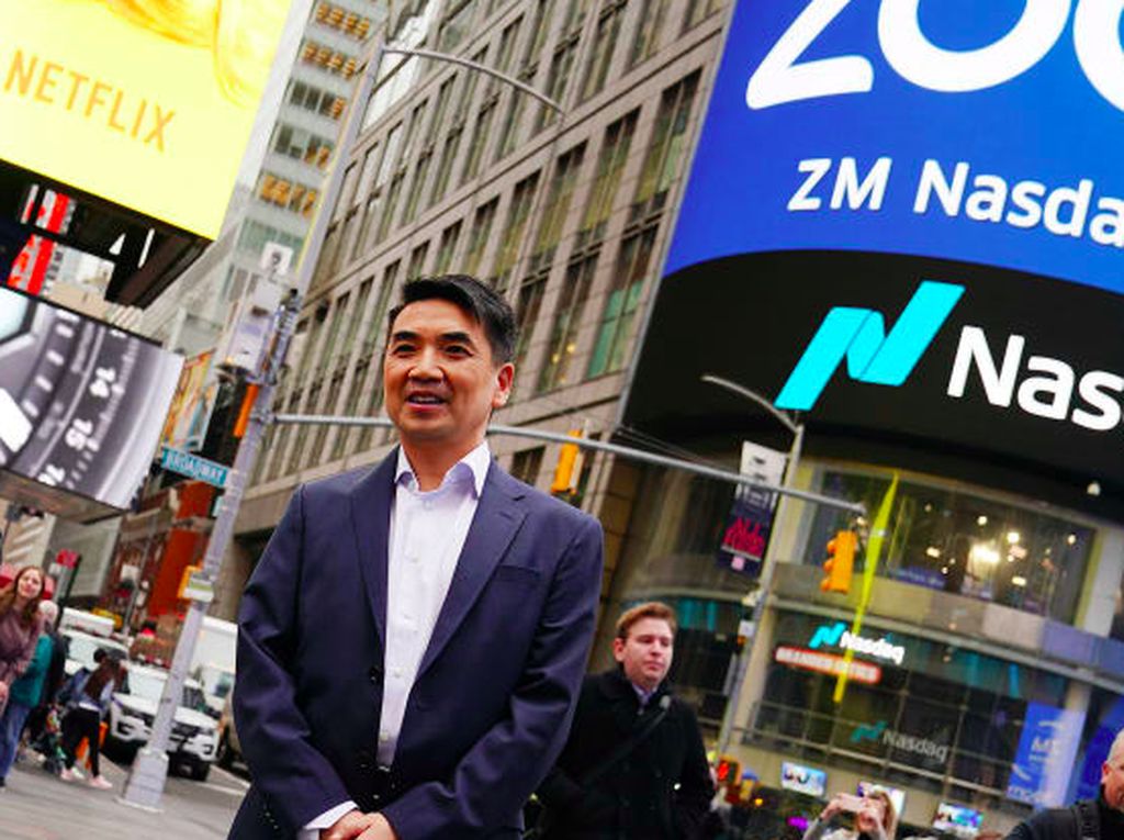 Eric Yuan Diam-diam Pindahkan Rp 86 T Sahamnya di Zoom, Ke Mana? Eric Yuan Diam-diam Pindahkan Rp 86 T Sahamnya di Zoom, Ke Mana?