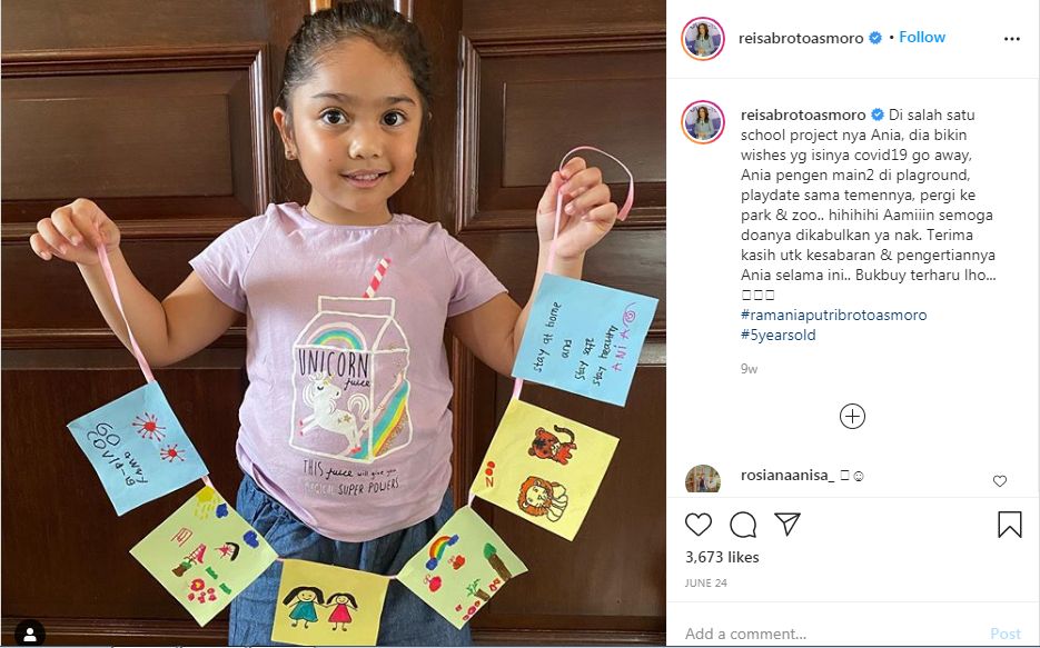 Instagram dokter Reisa