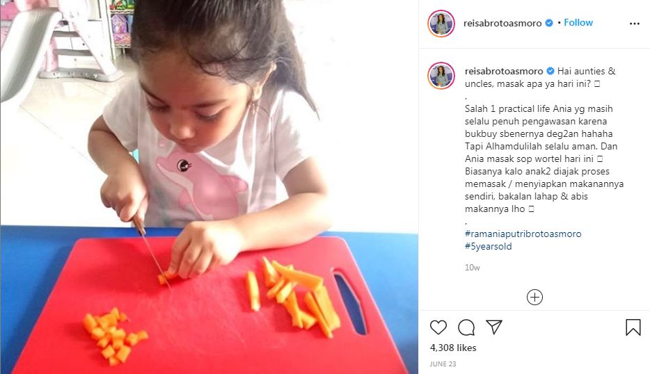 Instagram dokter Reisa