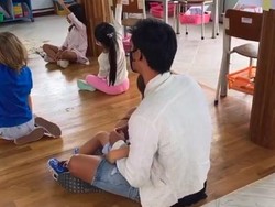 Richard Kyle Temani El Barack Sekolah, Jessica Iskandar Menangis