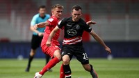 9. Kevin Stoger, gelandang serang. Klub terakhir: Fortuna Düsseldorf. Punya estimasi valuasi pasar 6 juta euro. (Foto: Getty Images/Maja Hitij)