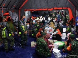 150 TNI Bantu Dapur Umum COVID-19 untuk Klaster Ponpes Darussalam