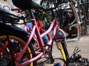 Pasar Sepeda Murah Masih Diminati