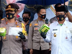 Polda Kalsel Musnahkan 300 Kg Sabu Barang Bukti Jaringan Internasional