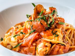 Resep Seafood Spaghetti Marinara ala Restoran