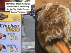 Wah! di Yogyakarta Bisa Makan Steak Enak Hanya Rp 10 Ribu