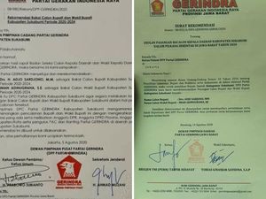 Rekom Cabup-Cawabup Sukabumi Jadi Pergunjingan Warganet, Ini Kata Gerindra Rekom Cabup-Cawabup Sukabumi Jadi Pergunjingan Warganet, Ini Kata Gerindra